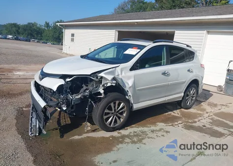 2017 Toyota Rav4 Platinum из США, поврежденный, VIN 2T3DFREV9HW554055